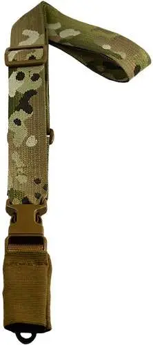 TAC SHIELD CQB SINGLE POINT SLING HK HOOK SILENCER MULTI-CAM  1 1/2" — view 1