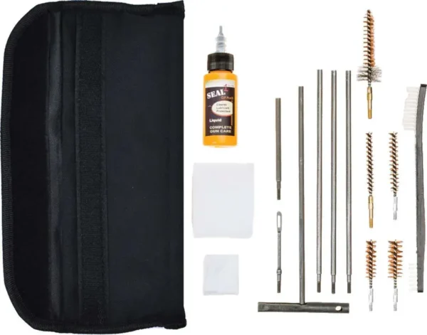 SPORT RIDGE UNIVERSAL GI FIELD CLEANING KIT13PC.W SEAL 1 CLP PLUS .556.2239MMN BLACK — view 1