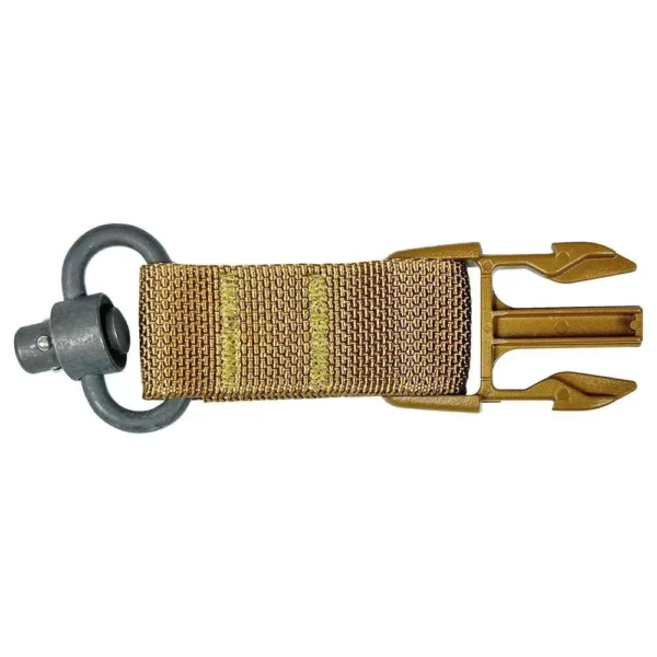 TAC SHIELD SRB ATTACHMENT FOR QD PUSH BUTTON  1 1/4" COYOTE — view 1