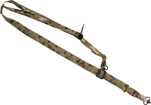 TAC SHIELD SLING 2N1 WARRIOR - QD PUSH BUTTON SWIVEL COYOTE — view 1