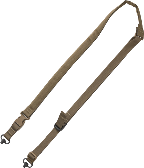 TAC SHIELD SLING TACTICAL - 2-POINT QD PADDED COYOTE — view 1