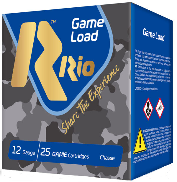 Rio Ammunition SG3275 Game Load Super Game High Velocity 12Gauge 2.75" 1 1/8oz 7.5Shot 25 Per Box/10 Case — view 1