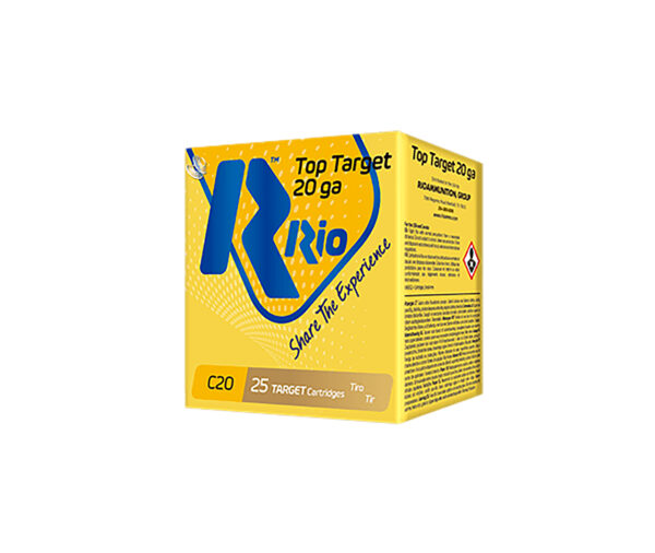Rio Ammunition TT208 Top Target  20Gauge 2.75" 7/8oz 8Shot 25 Per Box/10 Case — view 1