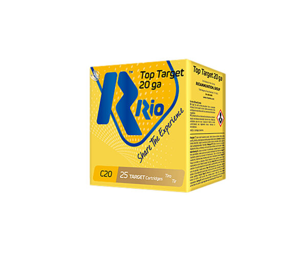 Rio Ammunition TT2075 Top Target  20Gauge 2.75" 7/8oz 7.5Shot 25 Per Box/10 Case — view 1