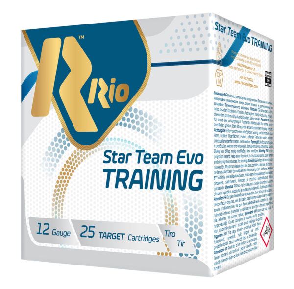 Rio Ammunition STT24LT8 Star Team Training 24 Light 12Gauge 2.75" 7/8oz 8Shot 25 Bx/10 Case — view 1