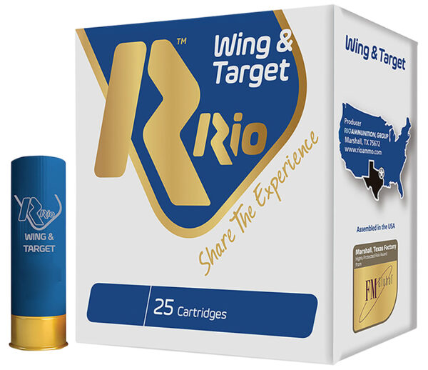 Rio Ammunition WT288 Wing & Target  12Gauge 2.75" 1oz 8Shot 25 Per Box/10 Case — view 1