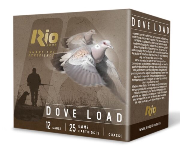 RIO RDL288     DOVE LOAD 12G  2-3/4  8       25/10 — view 1