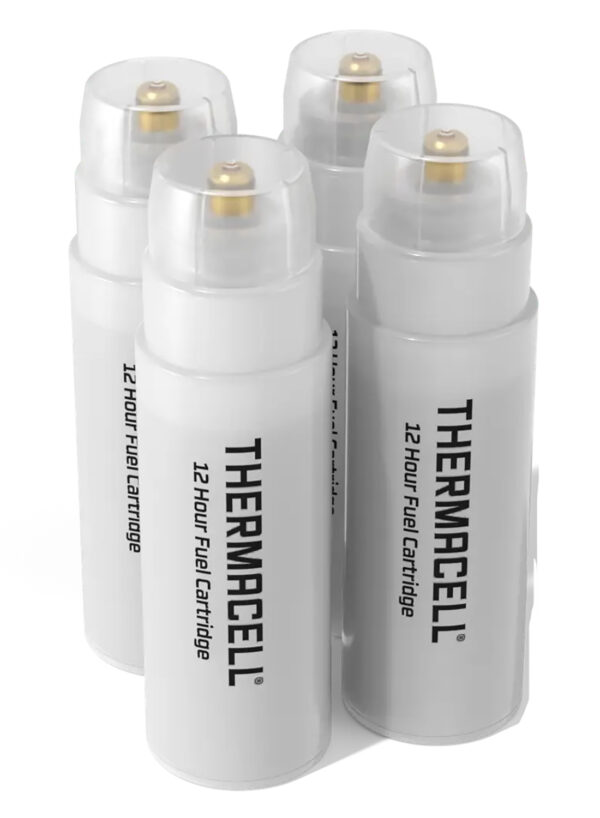 Thermacell C4 Repellent Refill  White Effective 15 ft Odorless Scent Fuel Cartridge Repels Mosquito Effective Up to 48 hrs 4 Per Pkg — view 1
