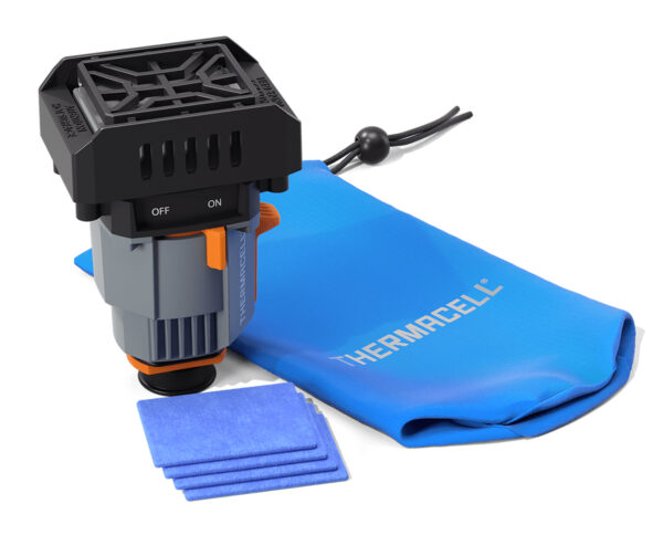 Thermacell MRBPR Backpacker  Gray Effective 15 ft Odorless Scent Repels Mosquito 4 oz Effective Up to 90 Hours — view 1