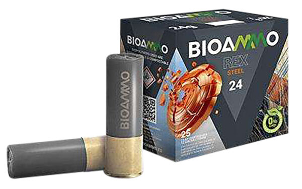 Bioammo BRS2870 Rex Steel Target 12Gauge 2.75" 1oz 7Shot 25 Per Box/10 Case — view 1