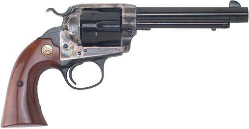 CIMARRON SAA BISLEY 38/357 - FS 5.55" CC/BLUED WALNUT — view 1