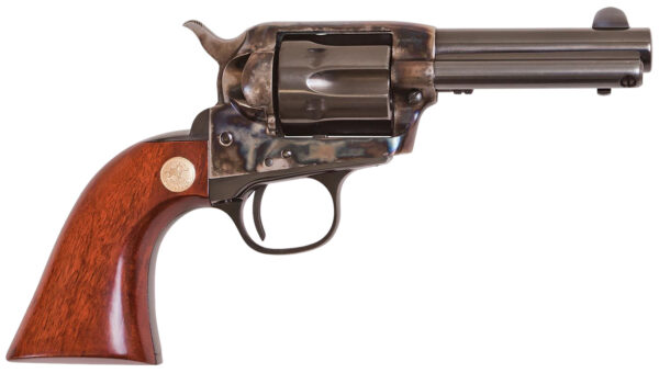 Cimarron CA990 Model P Jr Dual Cylinder 32 H&R Mag/32-20 Win 6 Shot 3.50" Blued Steel Barrel, Blued Cylinder, Color Case Hardened Steel Frame, Wood Grip, Exposed Hammer — view 1