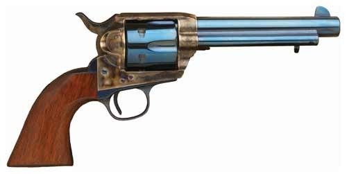 CIMARRON P-MODEL 45LC - FS 5.5" CC/CHARCOAL BL WALNUT — view 1