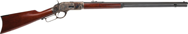 CIMARRON 1873 LONG RANGE 45LC - 30" OCTAGON CC/BLUED WALNUT — view 1