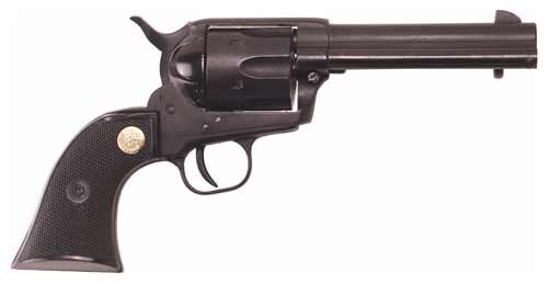CIMARRON PLINKERTON 22LR - FS 4.75" MATTE BLACK PLASTIC — view 1