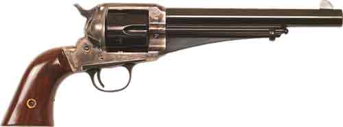 CIMARRON 1875 OUTLAW 357 MAG - FS 7.5" CC/BLUED WALNUT — view 1