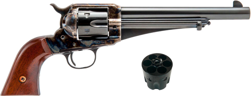CIMARRON 1875 OUTLAW 45LC/ACP - 2-CYL. FS 7.5" CC/BLUED WOOD — view 1