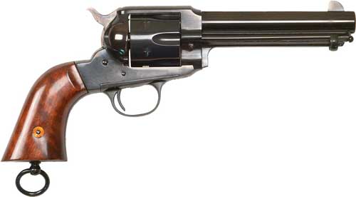 CIMARRON 1890 REMINGTON 38SP/ - 357 MAGNUM 5.5" BLUED WALNUT — view 1