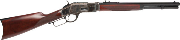 CIMARRON 1873 SADDLE RIFLE - 38/357 18" CC/BLUED WALNUT — view 1