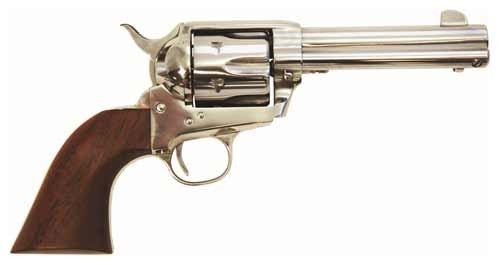 CIMARRON FRONTIER 45LC - PW FS 4.75" STAINLESS WALNUT — view 1