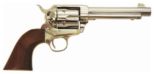 CIMARRON FRONTIER 45LC - PW FS 5.5" STAINLESS WALNUT — view 1