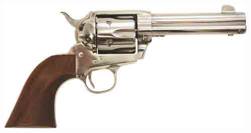 CIMARRON FRONTIER 38SPL/357MAG - PW FS 4.75" STAINLESS WALNUT — view 1