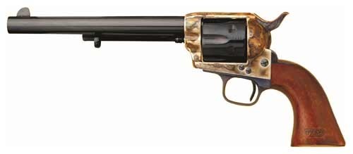 CIMARRON 7TH CAVALRY 45LC - FS 7.5" CC/BLUED WALNUT — view 1