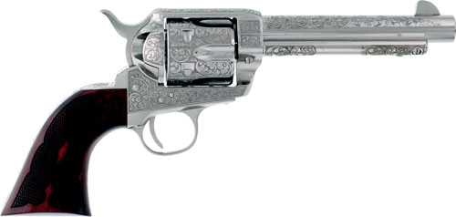 CIMARRON BUFFALO BILL CODY - 45LC 5.5" ENGRAVED NICKEL — view 1