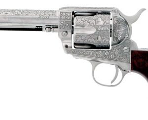 CIMARRON BUFFALO BILL CODY - 45LC 5.5" ENGRAVED NICKEL — view 2