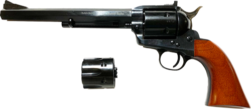 CIMARRON SA BAD BOY 10MM AUTO - 8" W/EXTRA .38/40 CYLINDER — view 1