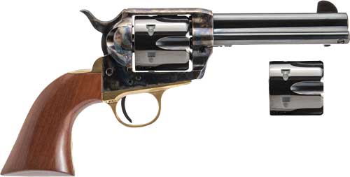 CIMARRON PISTOLERO 45LC/45ACP - 4.75" W/DUAL CYLINDER CC/BL/BR — view 1