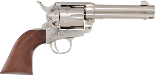 CIMARRON PISTOLERO 9MM - FS 4.75" NICKEL/WALNUT — view 1