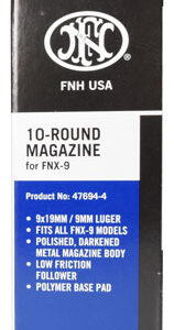 FN MAGAZINE FNX-9 9MM 10RD - BLACK STEEL — view 2