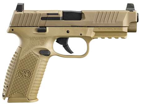FNH FN 509 FULL SIZE MRD HGA 9MM 4.5IN BBL NMS FDE 2/10RD — view 1