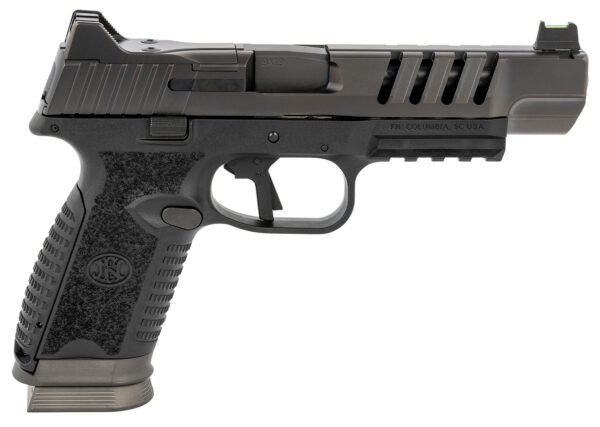 FN 66100940 509 LS Edge 9mm Luger 5" Barrel 10+1, Matte Black Polymer Frame With Mounting Rail, No Manual Safety, Optics Ready — view 1