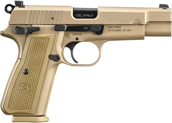 FNM HIGH PWR 9MM DA FDE 10RD — view 1