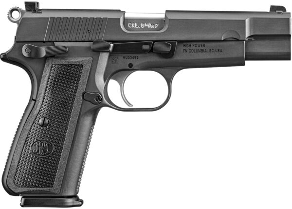 FNM HIGH PWR 9MM DA BLK 10RD — view 1