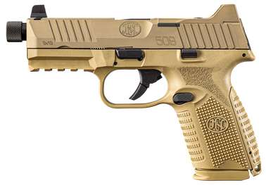 FNH FN 509 M TACTICAL BUNDLE HGA 9MM 4.5IN THREADED BBL NMS FDE 1/15RD 4/24RD SUPP SIGHTS — view 1