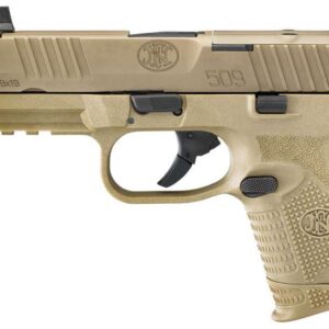 FNH FN 509 C MRD HGA 9MM 4.02IN BBL NMS FDE 2/10RD COMPENSATED