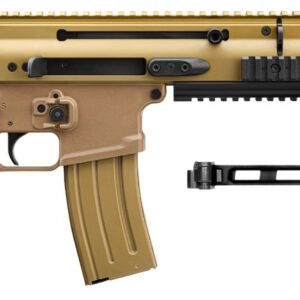 SCAR 15P 5.56 7.5" Brace FDE 10-rd