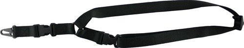 US TACTICAL S1: SINGLE POINT - EASY ON/OFF BUCKLE BLACK — view 1