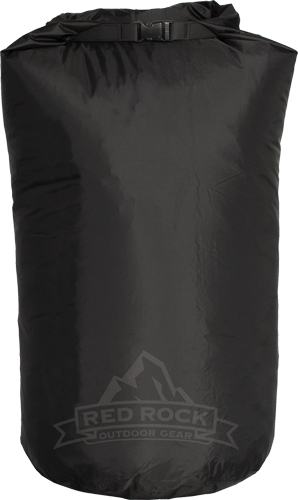RED ROCK ROLL TOP DRY BAG - 13 LITER WATERPROOF BLACK — view 1