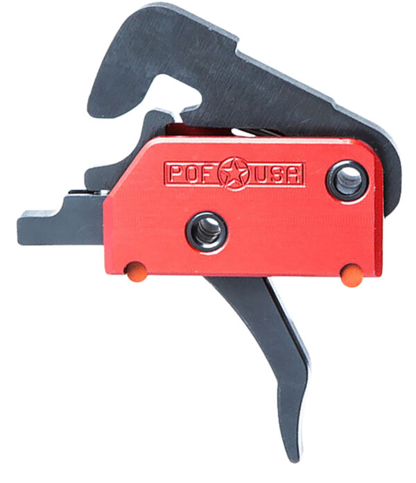 Patriot Ordnance Factory 00516 EFP  Two-Stage Straight Trigger with 4 lbs Draw Weight & Black Hardcoat Anodized Finish for AR-Platform — view 1