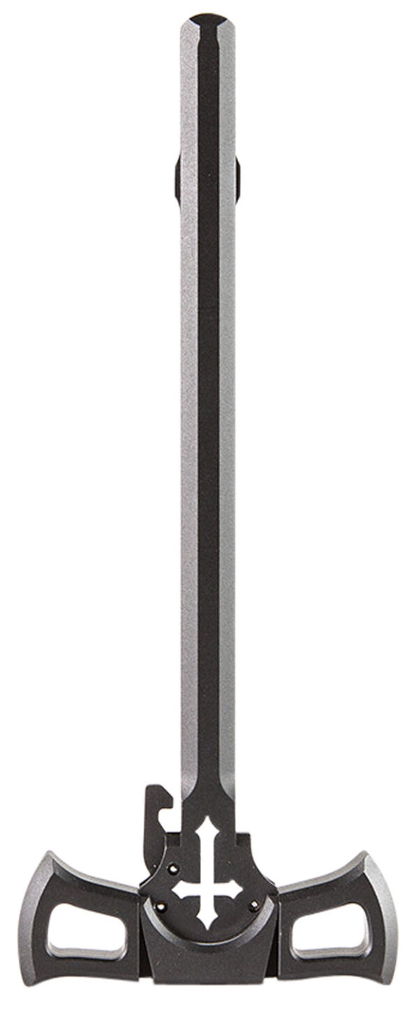 Patriot Ordnance Factory 00849 Tomahawk Charging Handle AR-15 Black Anodized Aluminum, Ambidextrous — view 1