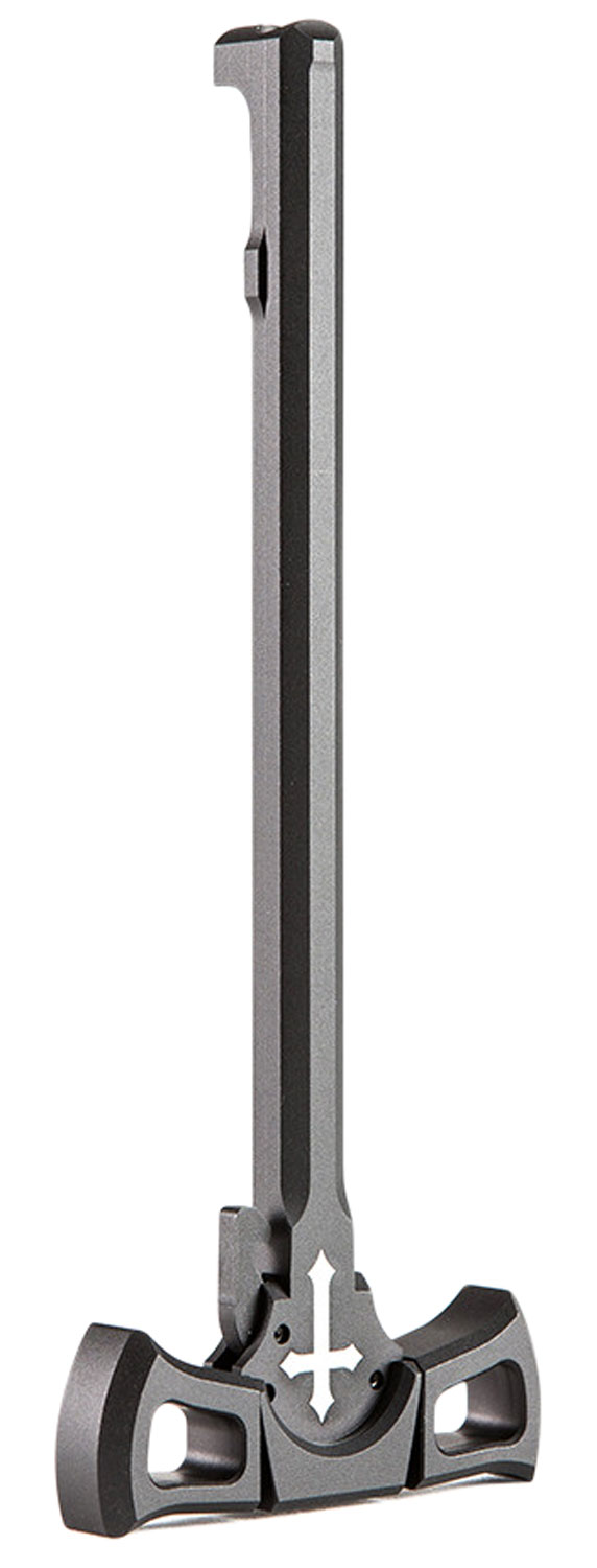 Patriot Ordnance Factory 00850 Tomahawk Charging Handle AR-10 Black Anodized Aluminum, Ambidextrous — view 1