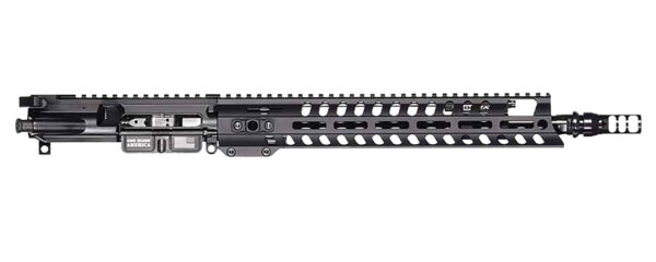 Patriot Ordnance Factory  Renegade + Complete Upper 5.56x45mm NATO 10.50" Black Nitride Barrel Aluminum Black Anodized Receiver 9" M-LOK Handguard Adjustable Block — view 1
