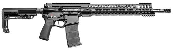 Patriot Ordnance Factory 01148 P415 *CA Compliant 5.56x45mm NATO 10+1 16.50" Chrome Moly Barrel Black Hard Coat Anodized Receiver, 6 Position MFT Black Stock & Black Polymer Grip Ambidextrous — view 1