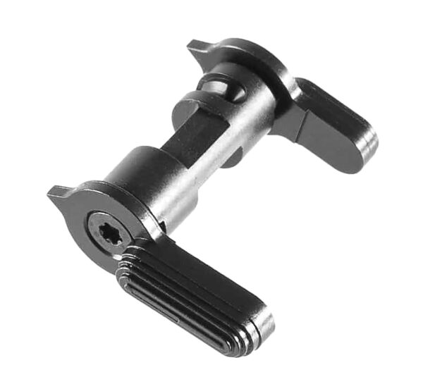Patriot Ordnance Factory 01461 Safety Selector 50/90 Degree Black Hardcoat Anodized AR-Platform Ambidextrous — view 1