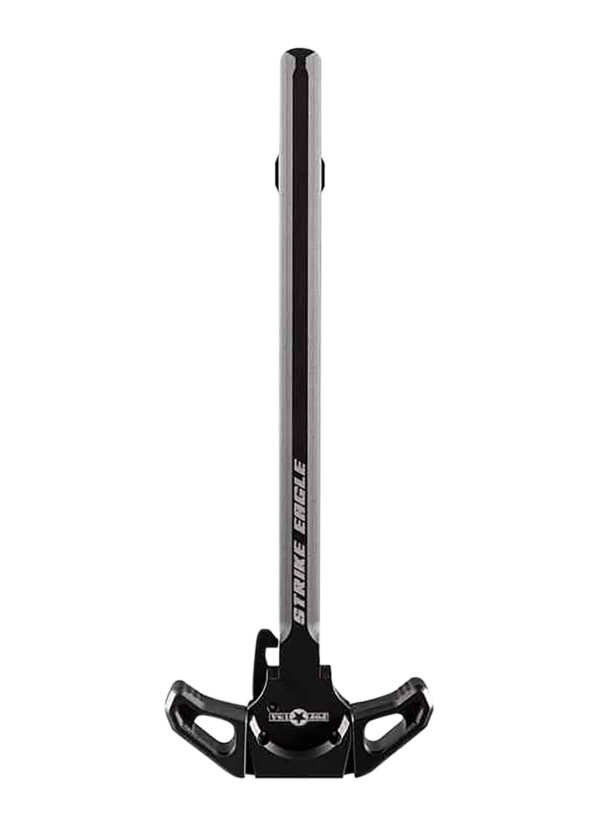 Patriot Ordnance Factory 01543 Strike Eagle Charging Handle AR-10 Black Anodized Aluminum, Ambidextrous — view 1