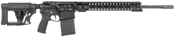 Patriot Ordnance Factory 01566 Revolution Gen4 6.5 Creedmoor 20" 20+1 Black Hard Coat Anodized Adjustable Magpul PRS Stock — view 1